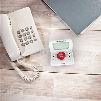 CPR V2000 call blocker with home phone