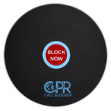 CPR Call Blocker Shield - Matt Black - Front