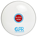 CPR Call Blocker Shield - Gloss White - Front